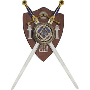Cart halloween sword kt928d deluxe knights templar sword gold or